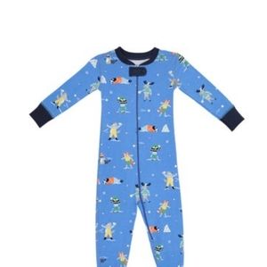 NWT 2T TBBC Beaufort Bonnet Knox's Night Night Snow Much Fun Pajamas PJs Cotton